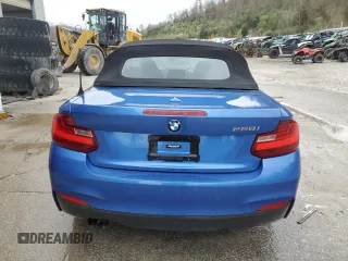 2016 BMW 2 Series 228i with VIN WBA1K9C58GV322471, listed as a Copart auction lot 39261604 with 71,839 mi miles. Bid and sale history available at carsss.com. Image 6.