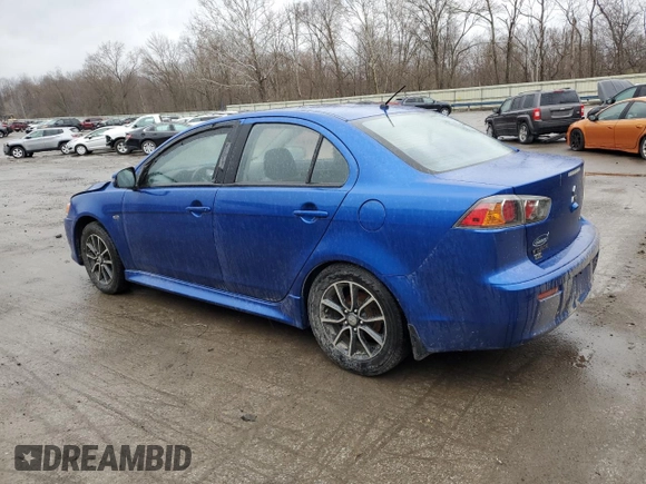 2017 Mitsubishi Lancer ES with VIN JA32V2FW7HU008312, listed as a Copart auction lot 45868643 with 81,278 mi miles. Bid and sale history available at carsss.com. Image 2.