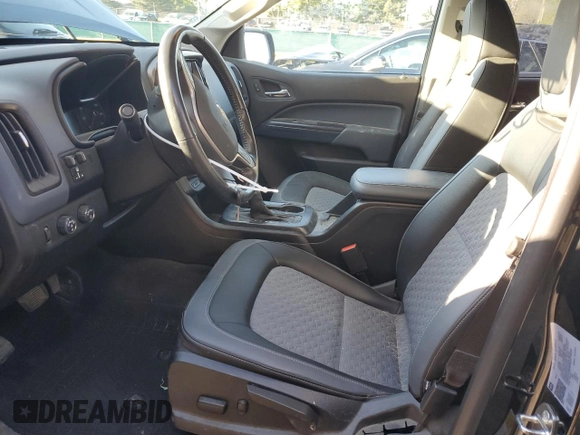 2022 Chevrolet Colorado 4WD Z71 with VIN 1GCGTDENXN1273532, listed as a Copart auction lot 57910055 with 36,223 mi miles and Salvage title. Bid and sale history available at DreamBid. Image 7.