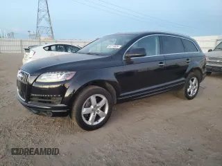 2013 Audi Q7 3.0L TDI Premium Plus with VIN WA1LMAFE7DD009264, listed as a Copart auction lot 82715834 with 117,856 mi miles and Clean Title. Bid and sale history available at carsss.com. Image 1.