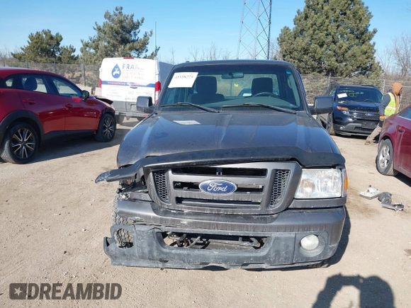 2010 Ford Ranger XLT with VIN 1FTLR4FE8APA27808, listed as a IAAI auction lot 41558275 with 91,173 mi miles. Bid and sale history available at carsss.com. Image 12.