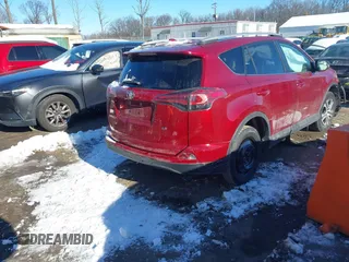 2018 Toyota RAV4 LE with VIN 2T3ZFREV6JW483845, listed as a IAAI auction lot 41289219 with 28,342 mi miles. Bid and sale history available at carsss.com. Image 4.