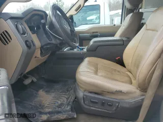 2014 Ford Super Duty F-350 DRW XLT with VIN 1FT8W3DT1EEB06393, listed as a Copart auction lot 43058935 with 544,502 mi miles and Salvage Title. Bid and sale history available at carsss.com. Image 7.