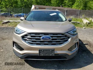 2020 Ford Edge Titanium with VIN 2FMPK3K91LBA72040, listed as a Copart auction lot 53977085 with 83,290 mi miles and Salvage title. Bid and sale history available at DreamBid. Image 5.