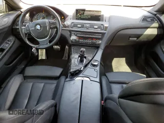 2015 BMW 6 Series 640i with VIN WBA6A0C5XFD318947, listed as a Copart auction lot 50228615 with 78,202 mi miles and Salvage Title. Bid and sale history available at carsss.com. Image 8.