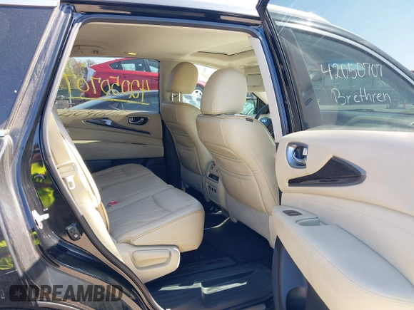 2015 Infiniti QX60 with VIN 5N1AL0MM5FC512476, listed as a IAAI auction lot 42050707 with 138,911 mi miles and . Bid and sale history available at DreamBid. Image 8.