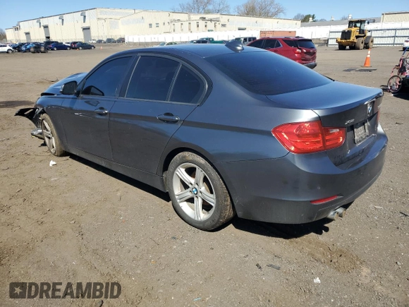 2013 BMW 3 Series 328i xDrive with VIN WBA3B5G52DNS01975, listed as a Copart auction lot 53555725 with 165,248 mi miles and Salvage Title. Bid and sale history available at carsss.com. Image 2.