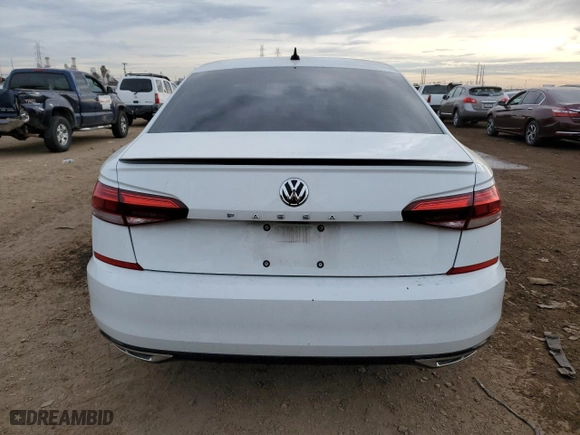 2020 Volkswagen Passat 2.0T R-Line with VIN 1VWMA7A31LC009063, listed as a Copart auction lot 72669402 with 52,818 mi miles. Bid and sale history available at carsss.com. Image 6.