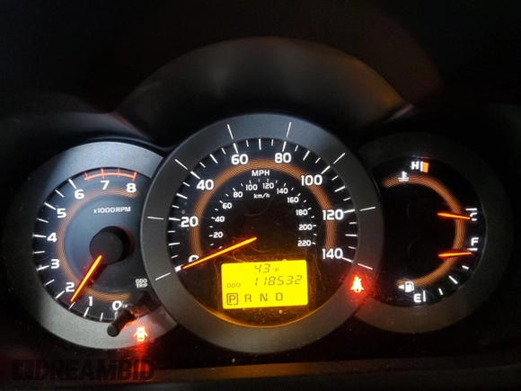 2009 Toyota RAV4 Ltd with VIN JTMBF31V89D003012, listed as a Copart auction lot 41724305 with 118,532 mi miles and Salvage Title. Bid and sale history available at carsss.com. Image 9.