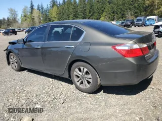 2014 Honda Accord LX with VIN 1HGCR2F36EA092301, listed as a Copart auction lot 53475645 with 134,890 mi miles and Salvage Title. Bid and sale history available at carsss.com. Image 2.