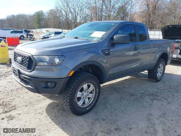 2021 Ford Ranger XL with VIN 1FTER1EH9MLD42695, listed as a IAAI auction lot 41750593 with 53,154 mi miles. Bid and sale history available at carsss.com. Image 2.