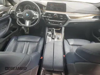 2018 BMW 5 Series 540i xDrive with VIN WBAJE7C54JWC57361, listed as a Copart auction lot 53047545 with 62,312 mi miles and Salvage title. Bid and sale history available at DreamBid. Image 8.