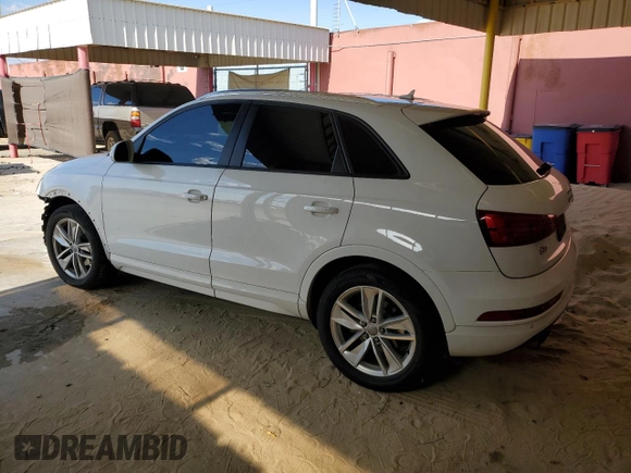 2017 Audi Q3 Premium z VIN WA1BCCFS2HR017359, wystawiony jako Copart lot #54549725 z przebiegiem 128 203 mil mil oraz Szkoda całkowita • Salvage title. Historia ofert i sprzedaży dostępna na DreamBid. Obrazek 2.