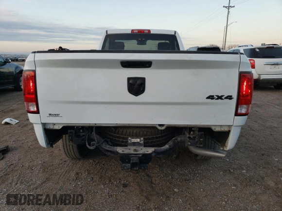 2023 Ram 1500 Tradesman with VIN 3C6JR7DG4PG551460, listed as a Copart auction lot 83994184 with 11,803 mi miles and Salvage title. Bid and sale history available at DreamBid. Image 6.