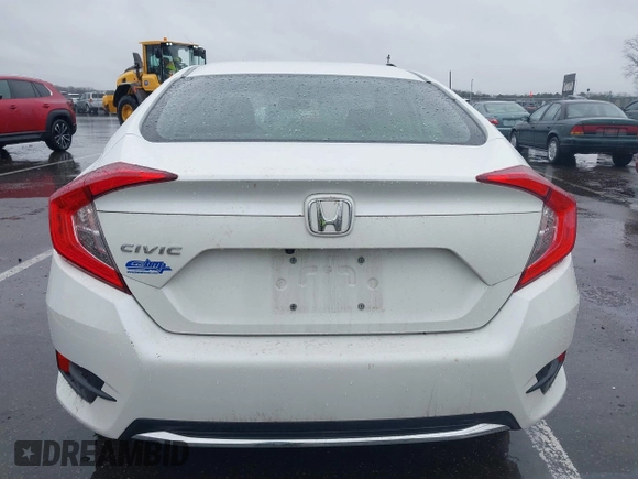 2020 Honda Civic LX with VIN 2HGFC2F66LH510069, listed as a IAAI auction lot 41860480 with 43,639 mi miles and . Bid and sale history available at DreamBid. Image 16.