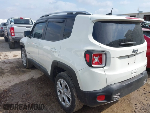 2018 Jeep Renegade Limited with VIN ZACCJADB2JPJ11167, listed as a IAAI auction lot 42722738 with 28,098 mi miles and . Bid and sale history available at DreamBid. Image 3.