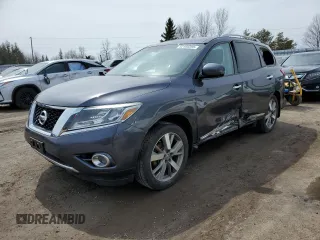 2014 Nissan Pathfinder S with VIN 5N1AR2MM3EC732837, listed as a Copart auction lot 52166595 with 167,462 mi miles and Clean title. Bid and sale history available at DreamBid. Image 1.