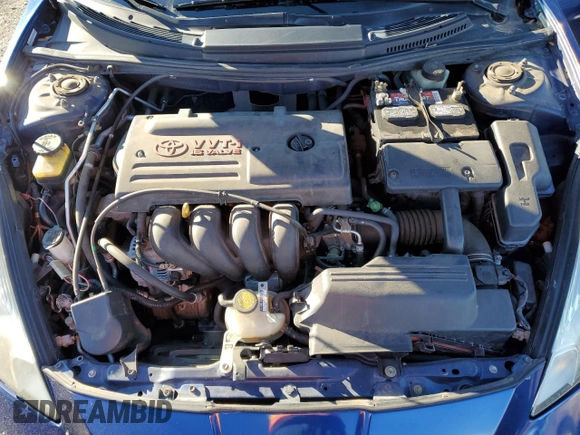 2003 Toyota Celica GT with VIN JTDDR32T530147760, listed as a Copart auction lot 86817994 with 105,282 mi miles and Salvage Title. Bid and sale history available at carsss.com. Image 12.