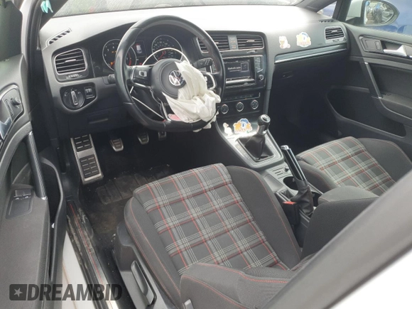 2015 Volkswagen GTI S with VIN 3VWYT7AU2FM045576, listed as a Copart auction lot 53338075 with 94,486 mi miles and Salvage Title. Bid and sale history available at DreamBid. Image 8.