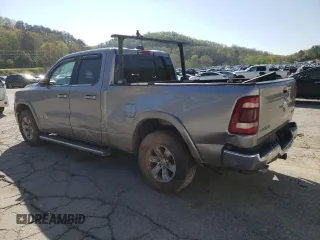 2019 Ram 1500 Laramie with VIN 1C6SRFDT5KN713298, listed as a Copart auction lot 51713624 with 118,908 mi miles and Salvage Title. Bid and sale history available at carsss.com. Image 2.