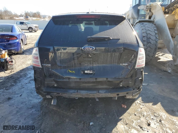 2009 Ford Edge Limited with VIN 2FMDK39C89BA91925, listed as a Copart auction lot 43248815 with 143,676 mi miles and Salvage Title. Bid and sale history available at carsss.com. Image 6.