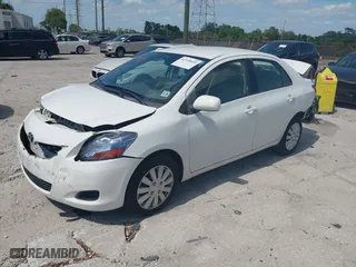 2010 Toyota Yaris with VIN JTDBT4K37A1361638, listed as a IAAI auction lot 41918610 with 155,267 mi miles. Bid and sale history available at carsss.com. Image 17.