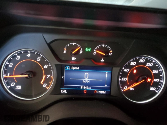 2021 Chevrolet Camaro 1LT with VIN 1G1FB1RS2M0122212, listed as a Copart auction lot 88470525 with 31,843 mi miles and Salvage title. Bid and sale history available at DreamBid. Image 9.