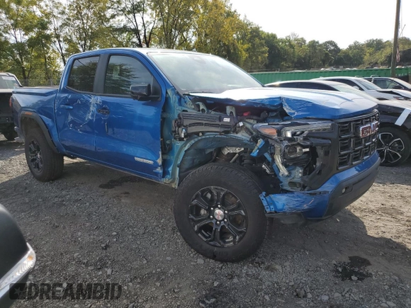 2024 GMC Canyon 4WD Elevation with VIN 1GTP6BEK7R1124406, listed as a Copart auction lot 52091565 with 9,072 mi miles and Salvage Title. Bid and sale history available at carsss.com. Image 4.