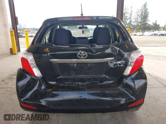 2013 Toyota Yaris L with VIN JTDKTUD32DD555705, listed as a IAAI auction lot 41712947 with 181,256 mi miles. Bid and sale history available at carsss.com. Image 17.