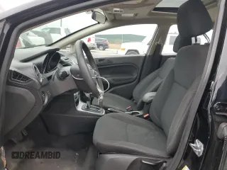 2018 Ford Fiesta SE with VIN 3FADP4EJ9JM105808, listed as a Copart auction lot 87927755 with 104,055 mi miles and Salvage Title. Bid and sale history available at DreamBid. Image 7.