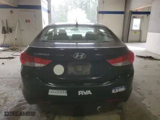 2012 Hyundai Elantra GLS with VIN KMHDH4AE3CU301091, listed as a Copart auction lot 49922425 with 349,251 mi miles and Clean Title. Bid and sale history available at carsss.com. Image 6.