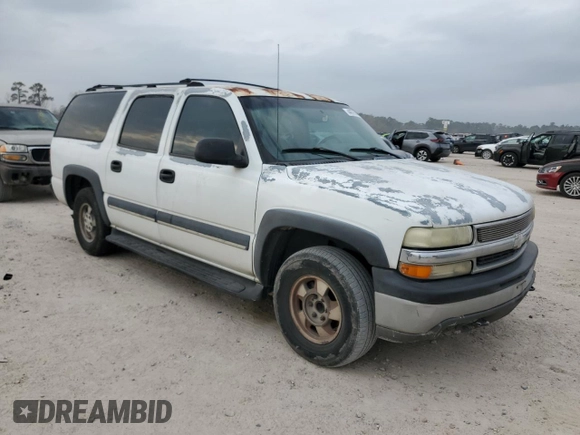 2002 Chevrolet Suburban LT with VIN 1GNEC16ZX2J327776, listed as a Copart auction lot 44775145 with 305,030 mi miles and Salvage Title. Bid and sale history available at carsss.com. Image 4.