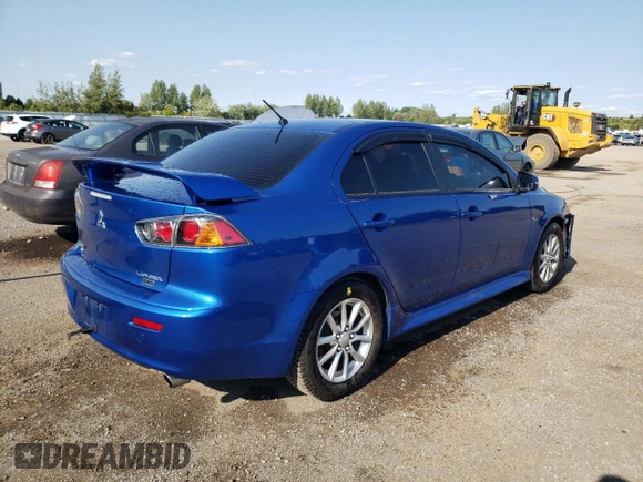 2015 Mitsubishi Lancer SE with VIN JA32V2FW3FU606202, listed as a Copart auction lot 70142394 with 129,336 mi miles and Salvage Title. Bid and sale history available at carsss.com. Image 3.