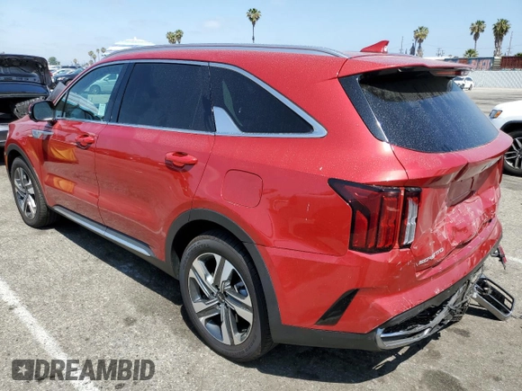 2023 Kia Sorento SX Prestige with VIN KNDRMDLH2P5158776, listed as a Copart auction lot 55554775 with 10,532 mi miles and Salvage title. Bid and sale history available at DreamBid. Image 2.