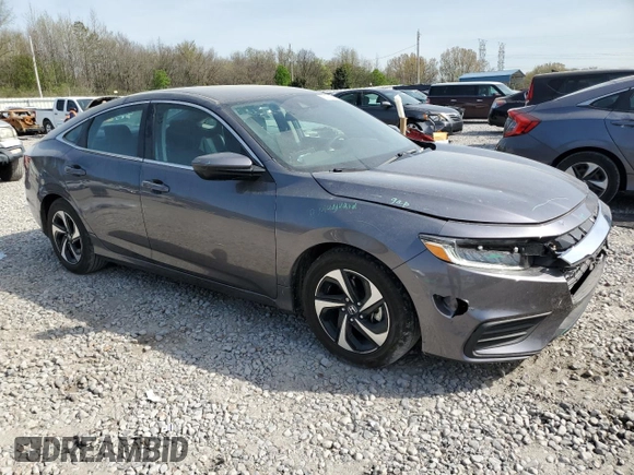 2022 Honda Insight EX with VIN 19XZE4F5XNE013940, listed as a Copart auction lot 50181525 with 57,425 mi miles and Salvage Title. Bid and sale history available at carsss.com. Image 4.