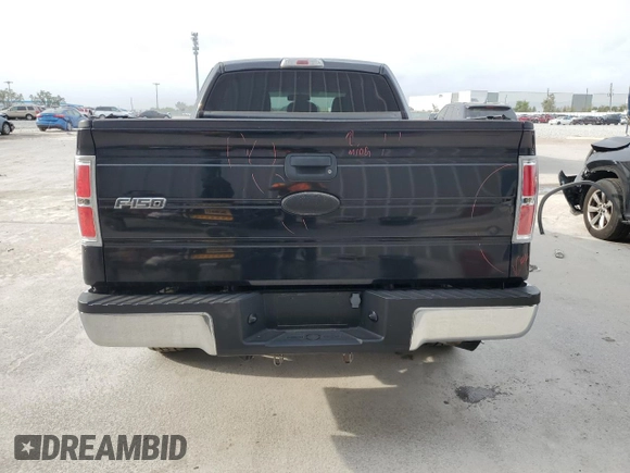 2011 Ford F-150 XL with VIN 1FTFX1CT1BFA69667, listed as a Copart auction lot 47744355 with 176,779 mi miles and Salvage Title. Bid and sale history available at carsss.com. Image 6.