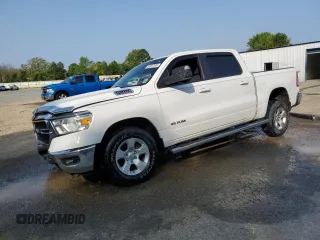 2022 Ram 1500 Lone Star with VIN 1C6RREFM9NN446136, listed as a Copart auction lot 51057105 with 106,169 mi miles and Salvage title. Bid and sale history available at DreamBid. Image 1.