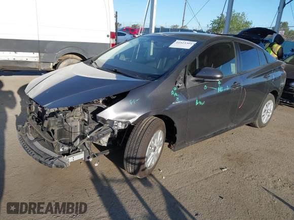 2016 Toyota Prius Two with VIN JTDKBRFU0G3007718, listed as a IAAI auction lot 41923304 with 96,847 mi miles and . Bid and sale history available at DreamBid. Image 18.