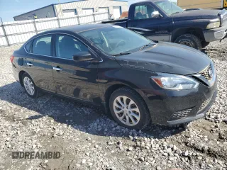 2018 Nissan Sentra SV with VIN 3N1AB7AP4JL646698, listed as a Copart auction lot 55246185 with 72,552 mi miles and Clean Title. Bid and sale history available at carsss.com. Image 4.