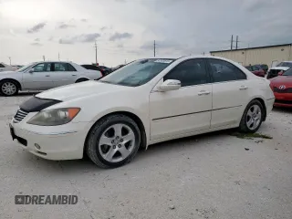 2006 Acura RL with VIN JH4KB16596C010835, listed as a Copart auction lot 54593615 with 253,575 mi miles and Salvage Title. Bid and sale history available at DreamBid. Image 1.