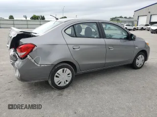 2017 Mitsubishi Mirage ES with VIN ML32F3FJ5HHF09531, listed as a Copart auction lot 58148725 with 71,594 mi miles and Salvage title. Bid and sale history available at DreamBid. Image 3.