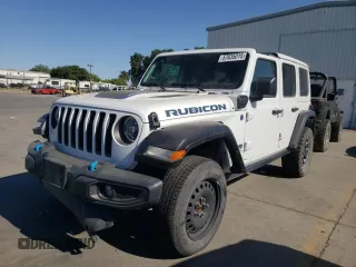 2023 Jeep Wrangler Rubicon 20th Anniversary with VIN 1C4JJXR63PW538877, listed as a Copart auction lot 57635015 with 25,924 mi miles and Salvage title. Bid and sale history available at DreamBid. Image 1.