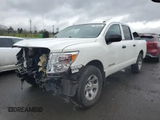 2021 Nissan Titan S with VIN 1N6AA1EC9MN529818, listed as a Copart auction lot 47041365 with 70,273 mi miles and Salvage title. Bid and sale history available at DreamBid. Image 1.