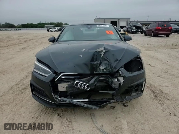 2018 Audi A5 Premium Plus with VIN WAUTNAF5XJA062229, listed as a Copart auction lot 51327825 with Not Provided miles and Salvage Title. Bid and sale history available at DreamBid. Image 11.