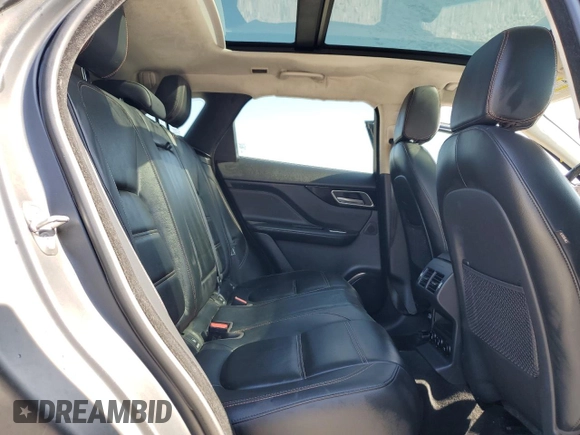 2020 Jaguar F-Pace 30t Prestige with VIN SADCK2GX2LA640512, listed as a Copart auction lot 45651055 with 97,395 mi miles and Salvage Title. Bid and sale history available at DreamBid. Image 11.
