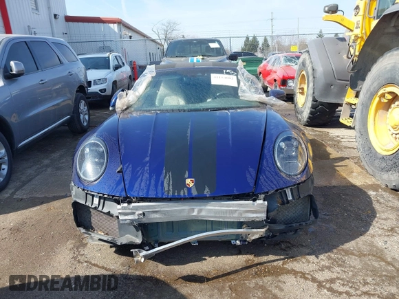 2022 Porsche 911 Carrera with VIN WP0CA2A96NS236957, listed as a IAAI auction lot 41154002 with 34,056 mi miles and . Bid and sale history available at DreamBid. Image 13.