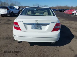 2011 Mercedes-Benz C-Class C 300 Sport with VIN WDDGF8BB7BR168068, listed as a IAAI auction lot 41835011 with 63,892 mi miles. Bid and sale history available at carsss.com. Image 16.