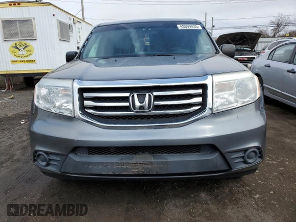 2012 Honda Pilot LX with VIN 5FNYF4H27CB014529, listed as a Copart auction lot 48699935 with 132,563 mi miles and Salvage Title. Bid and sale history available at DreamBid. Image 5.