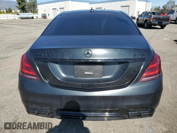 2019 Mercedes-Benz S-Class AMG S 63 with VIN WDDUG8JB3KA449249, listed as a Copart auction lot 47116915 with 60,756 mi miles and Salvage Title. Bid and sale history available at carsss.com. Image 6.