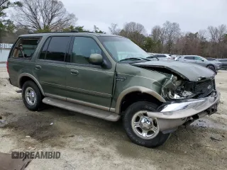 2001 Ford Expedition Eddie Bauer with VIN 1FMPU18L31LB82957, listed as a Copart auction lot 48500495 with 102,746 mi miles and Salvage title. Bid and sale history available at DreamBid. Image 4.
